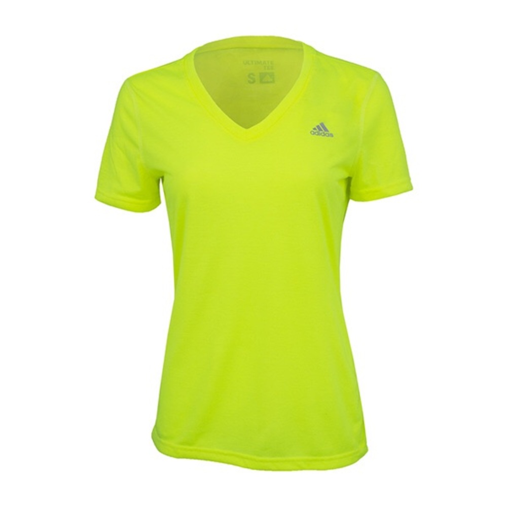 Yellow Adidas Athletic Tee